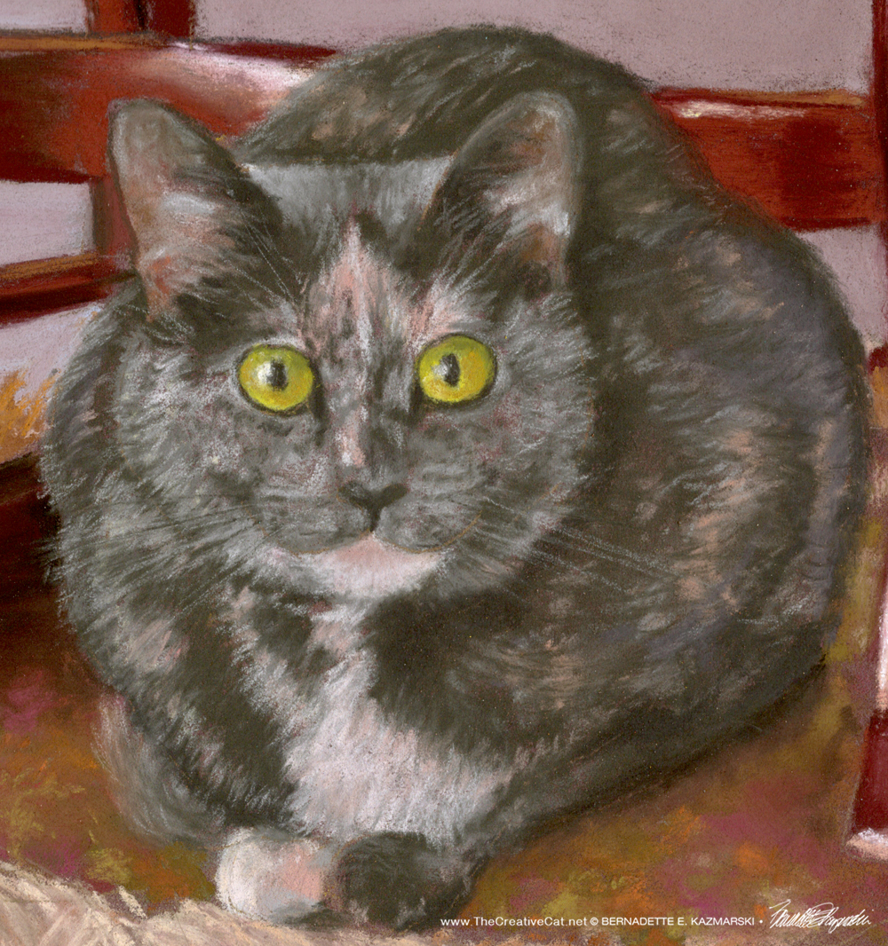 Detail of Nikka's face