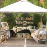 tent display at pet blessing
