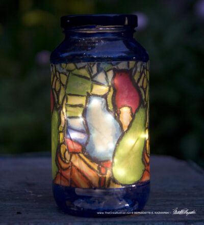 Stained Glass Cats