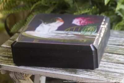 Peaches and Peonies keepsake side
