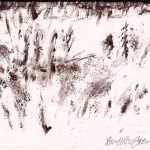 "Winter Garden," acrylic, 5" x 7", 2026 © Bernadette E. Kazmarski