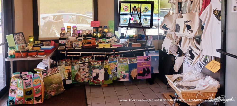 My display from the Spaghetti Dinner in May.