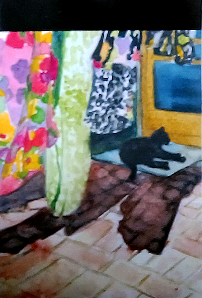 Garden Flag, Mimi in the Laundry Shade
