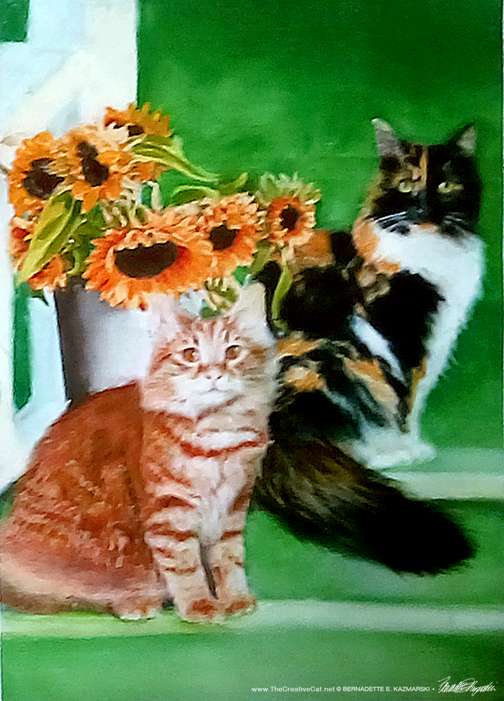 Garden flag "Olivia and Archie"
